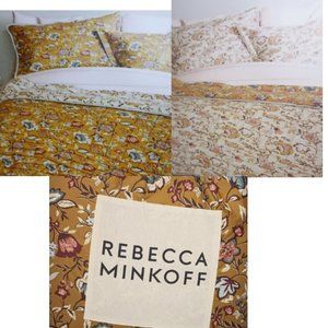 Rebecca Minkoff 2-Piece Reversible Quilt Set Twin Floral 250 Thread Count